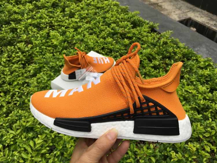 Adidas NMD Human Race Orange Sneakers
