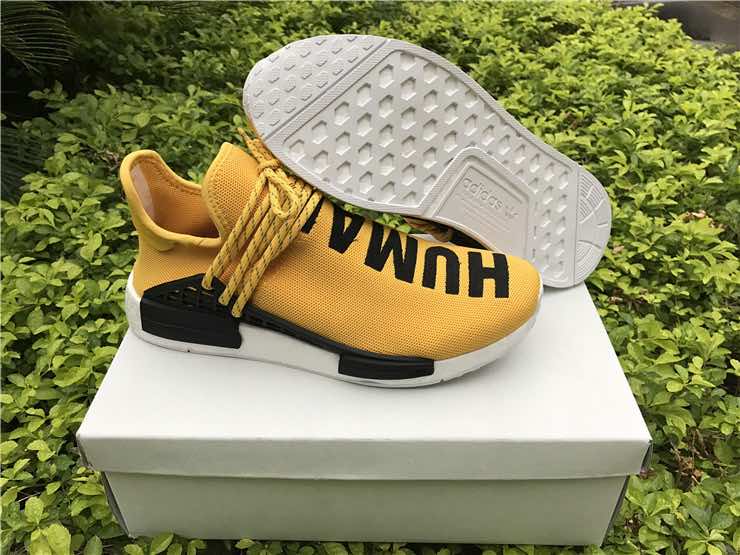 Adidas NMD Human Race Yellow Sneakers