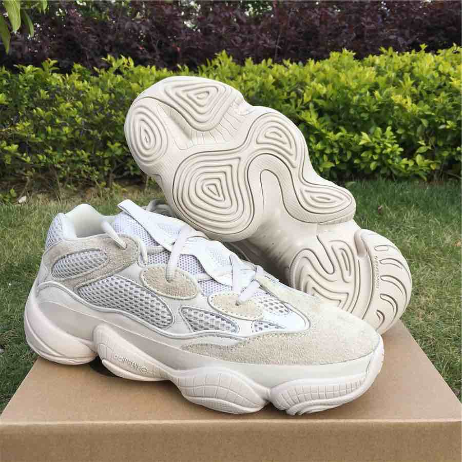 Yeezy 500 Sneakers Grey White