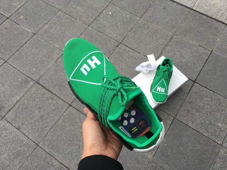 Adidas NMD Human Race Green Sneakers