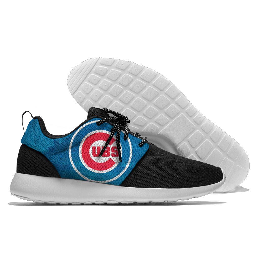 Men and women Chicago Cubs Roshe style Lightweight Running shoes 4