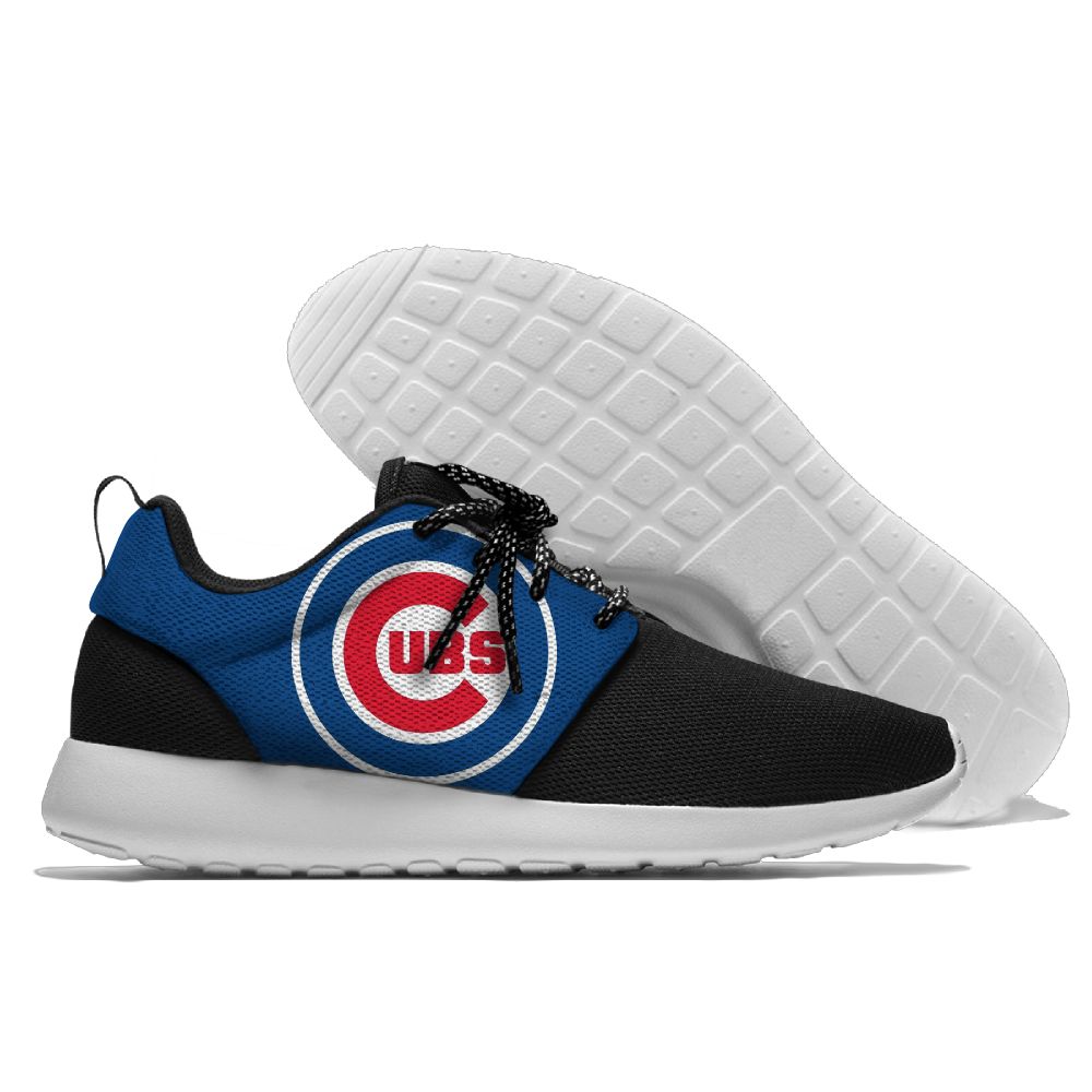 Men and women Chicago Cubs Roshe style Lightweight Running Shoes 2