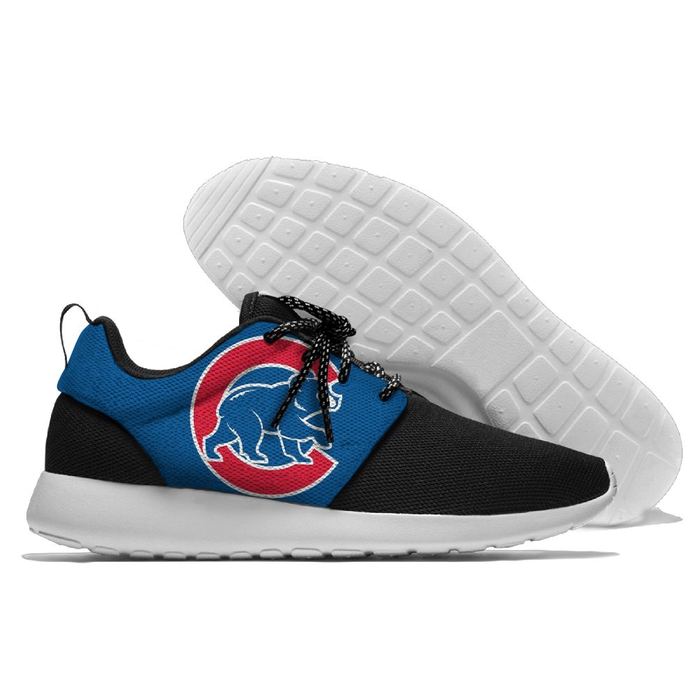 Men and women Chicago Cubs Roshe style Lightweight Running shoes 5