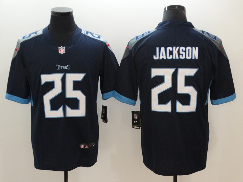 NFL Tennessee Titans #25 Jackson D.Blue Vapor Limited Jersey