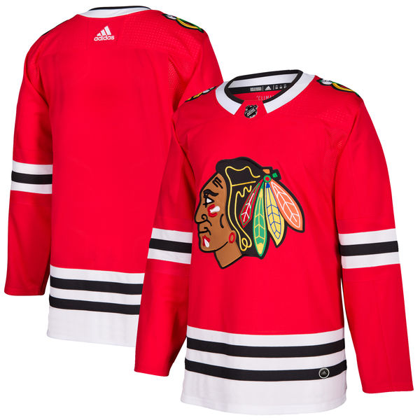 Adidas NHL Chicago Blackhawks Red Personalized Jersey