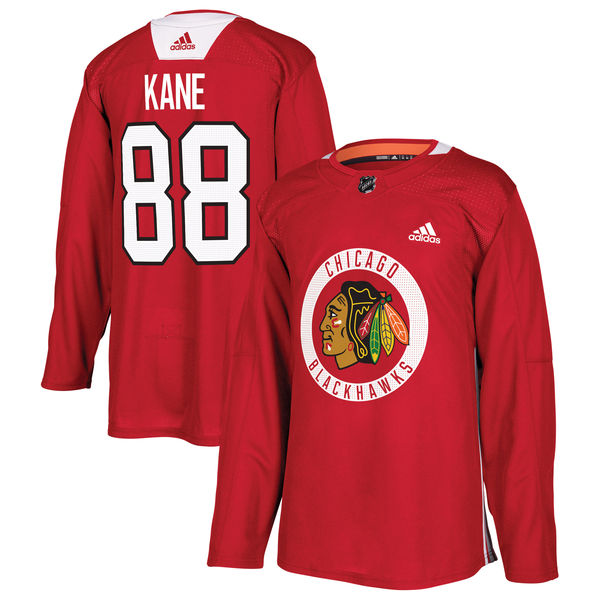 Adidas NHL Chicago Blackhawks #88 Kane Red Personalized Jersey