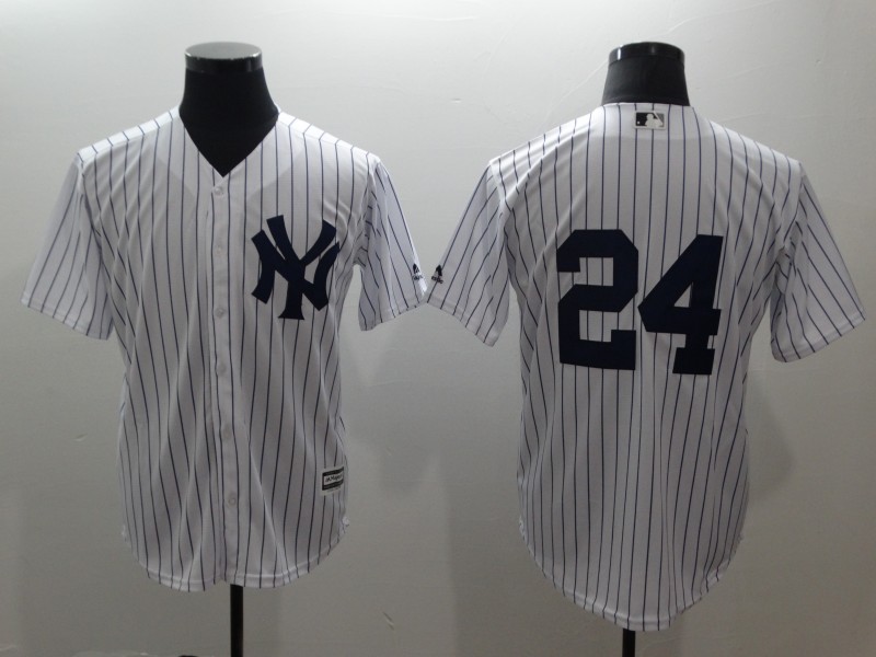 MLB New York Yankees #24 Game Jersey without Name