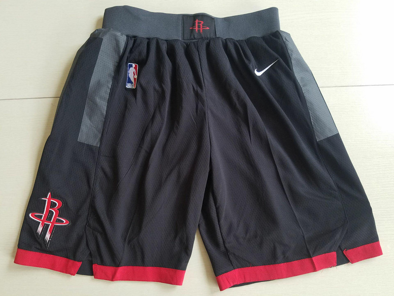 NBA Houston Rockets Black Shorts