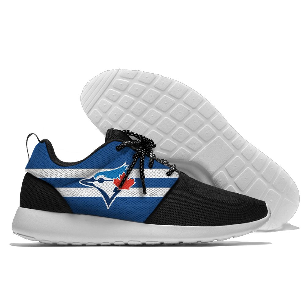 Men and women Toronto Blue Jays Roshe style Lightweight Running Shoes 3