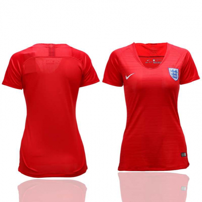 Womens Soccer Club England Blank Away Jersey
