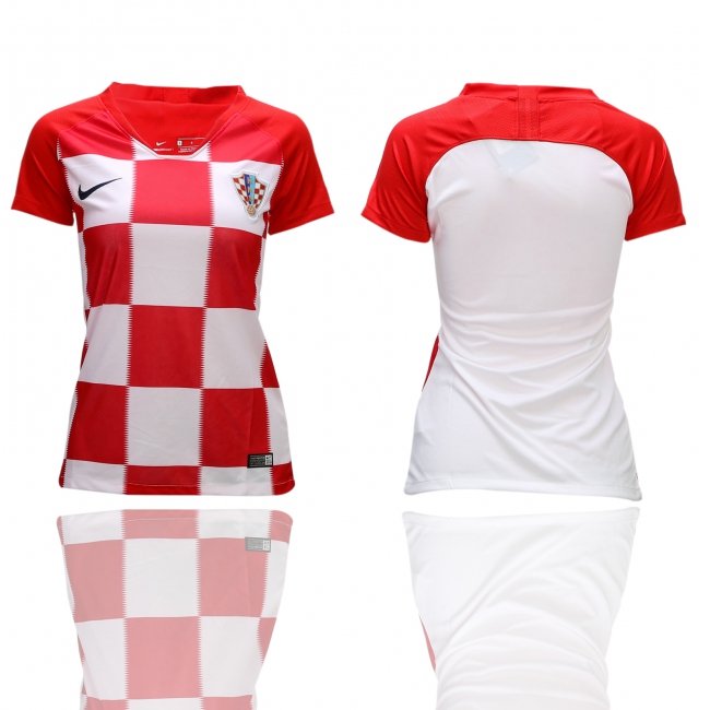2018 World Cup Croatia Home Womens Jersey