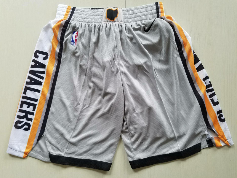 NBA Cleveland Cavaliers Grey Shorts