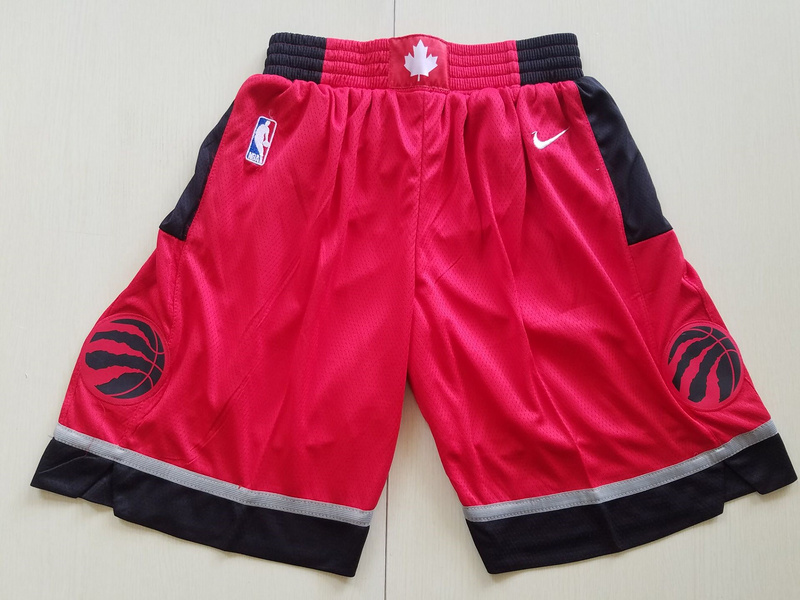 NBA Toronto Raptors Red Shorts
