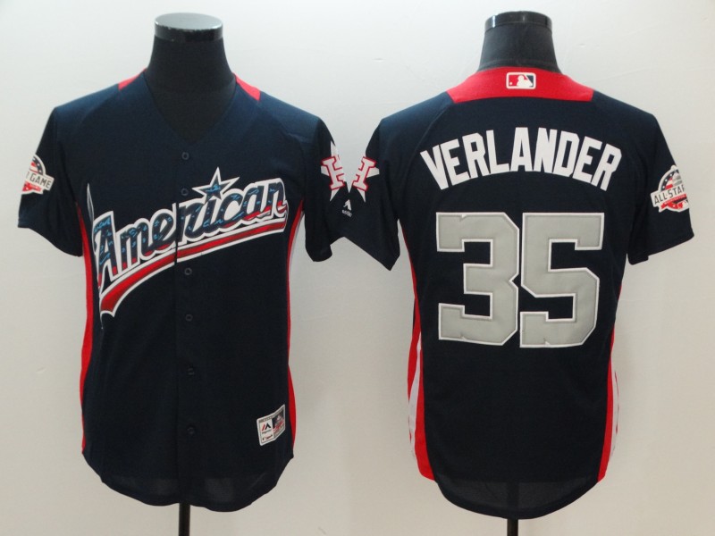 MLB Houston Astros #35 Verlander All Star Jersey