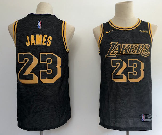 NBA Los Angeles Lakers #23 James Black City Jersey
