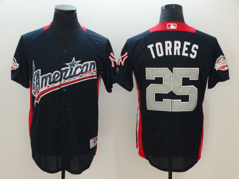 MLB New York Yankees #25 Torres All Star Jersey