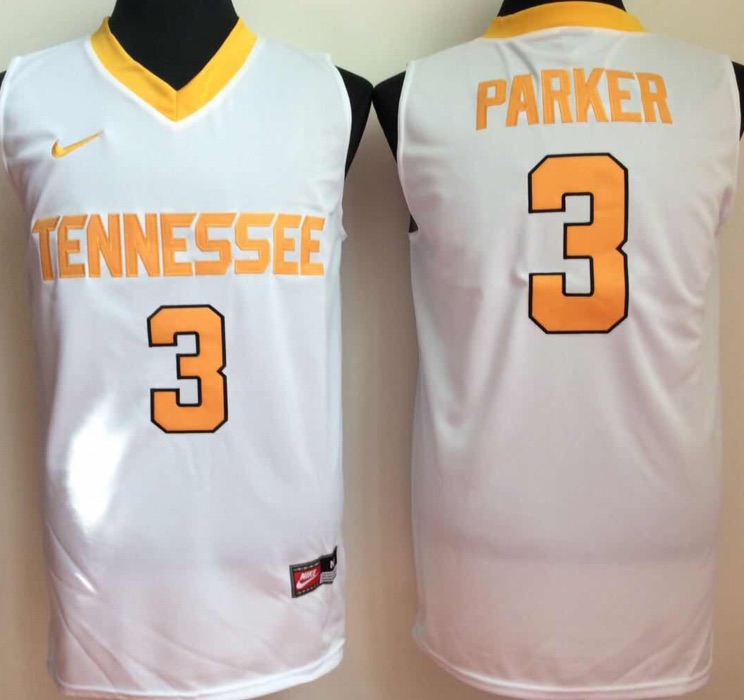 NCAA Tennessee Volunteers #3 Parker White Jersey