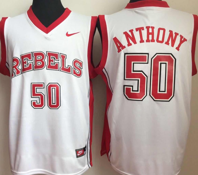 NCAA Nevada Las Vegas #50 Anthony White Basketball Jersey