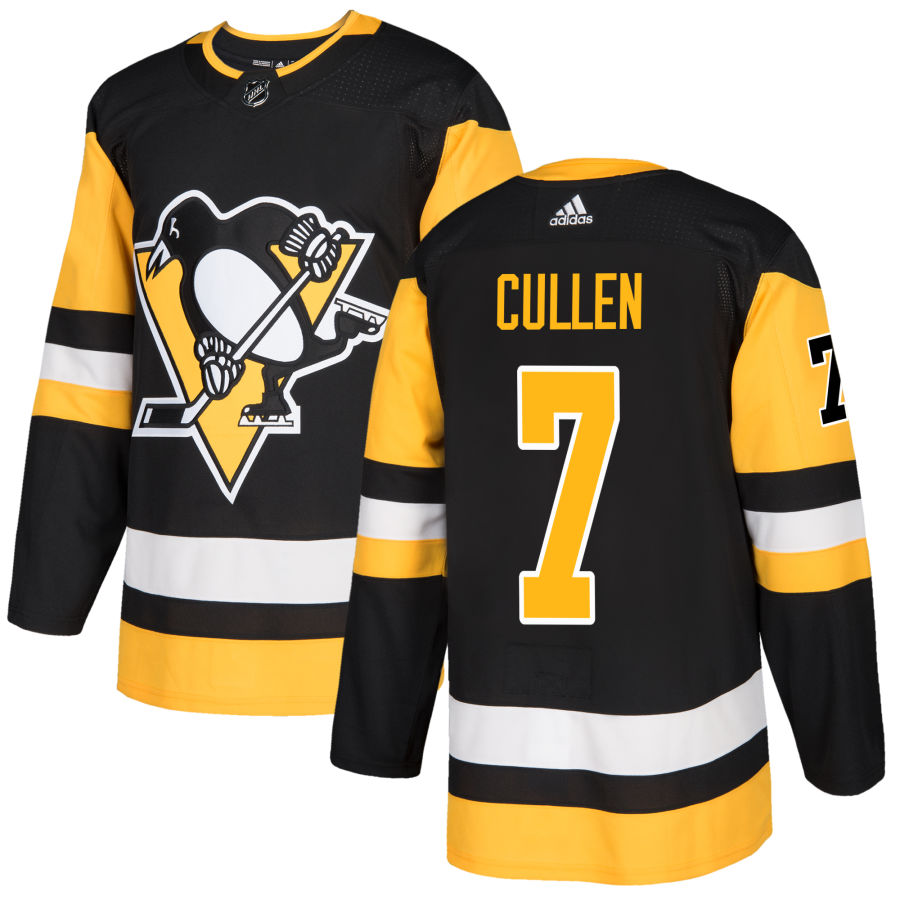 Adidas NHL Pittsburgh Penguins #7 Cullen Black Jersey