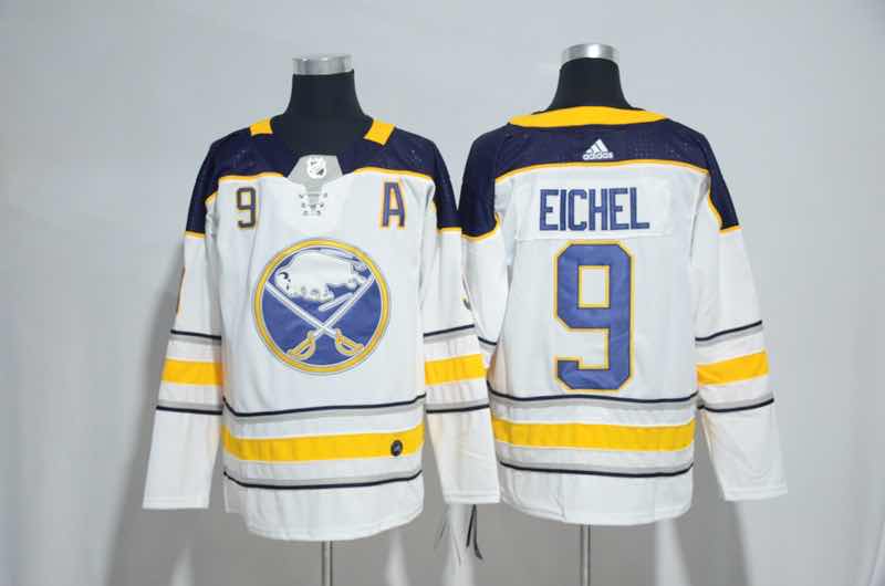 NHL Buffalo Sabres #9 Eichel White Jersey