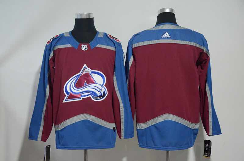 NHL Colorado Avalanche Blank Purple Jersey