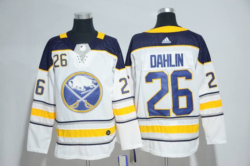 NHL Buffalo Sabres #26 Dahlin White Jersey