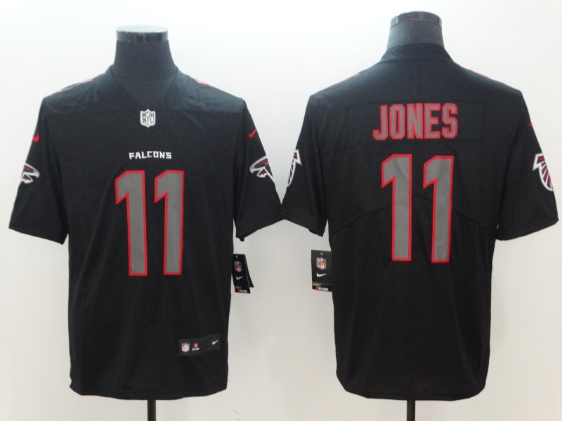 NFL Atlanta Falcons #11 Jones Lights Out Color Rush Limited Jersey