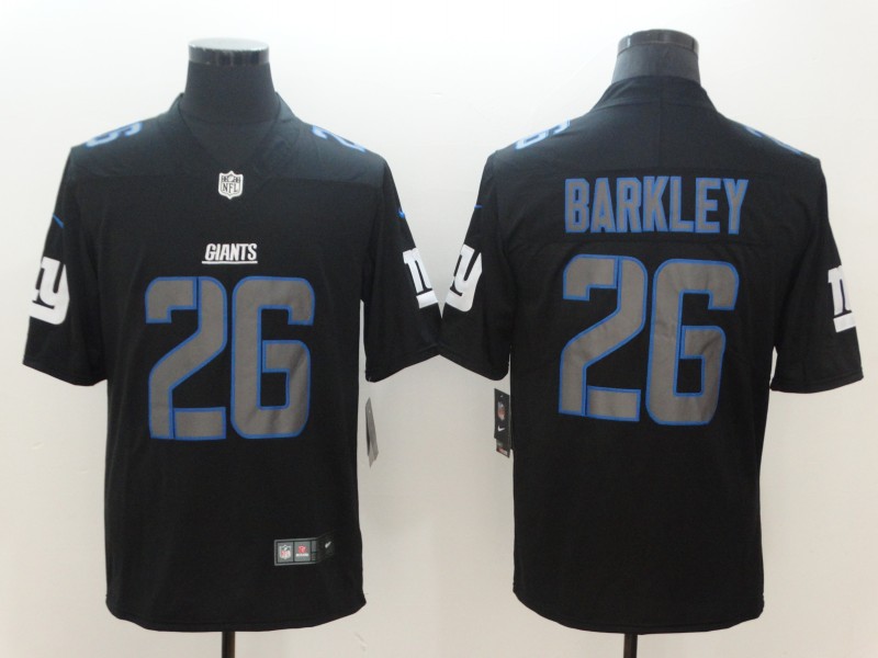 NFL New York Giants #26 Barkley Lights Out Color Rush Limited Jersey