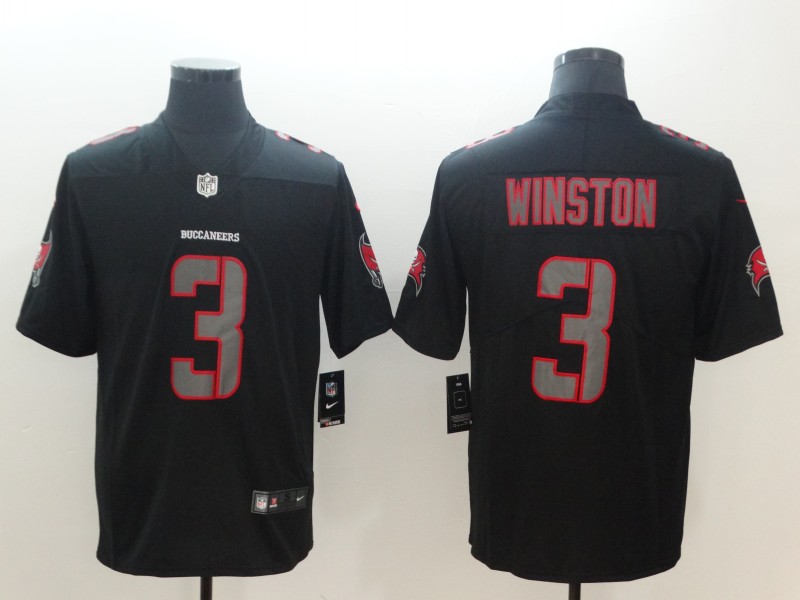 NFL Tampa Bay Buccaneers #3 Winston Lights Out Color Rush Limited Jersey