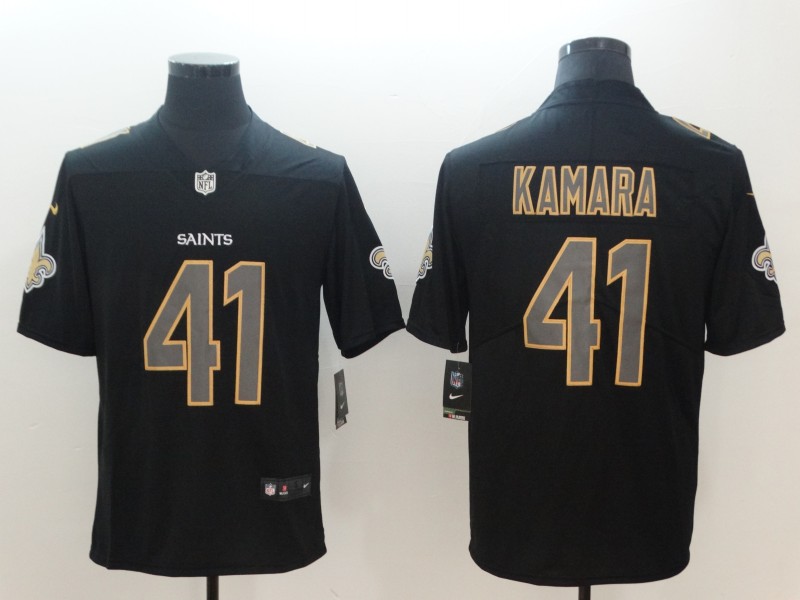 NFL New Orleans Saints #41 Kamara Lights Out Color Rush Limited Jersey