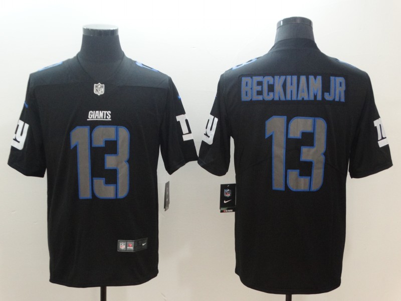 NFL New York Giants #13 Beckham JR Lights Out Color Rush Limited Jersey