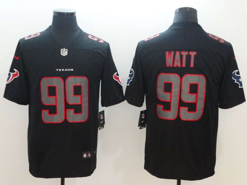 NFL Houston Texans #99 Watt Lights Out Color Rush Limited Jersey