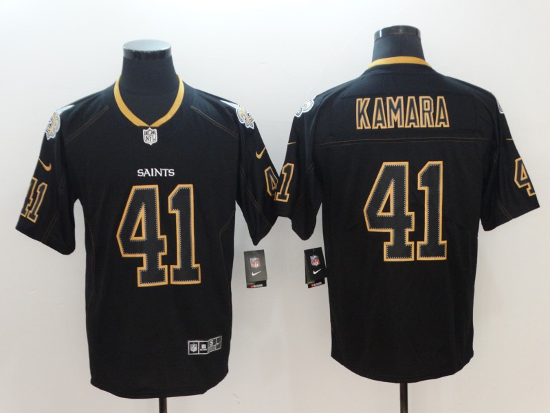 NFL New Orleans Saints #41 Kamara Legand Shawdow Limited Jersey