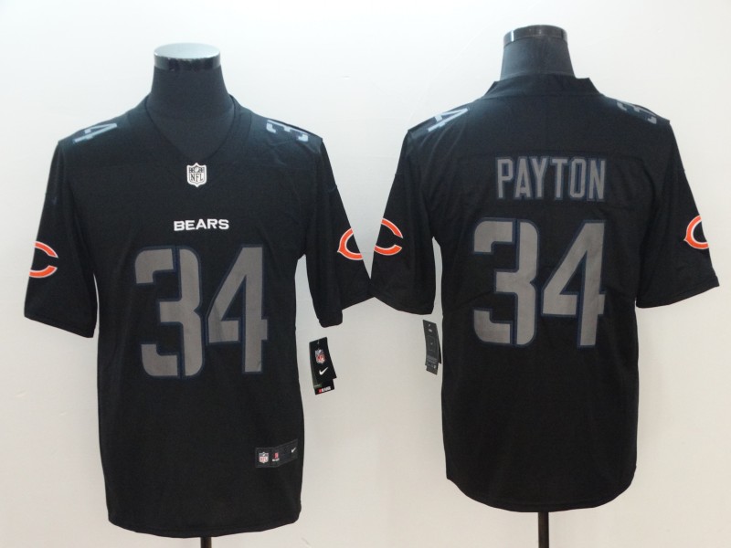 NFL Chicago Bears #34 Payton Lights Out Color Rush Limited Jersey