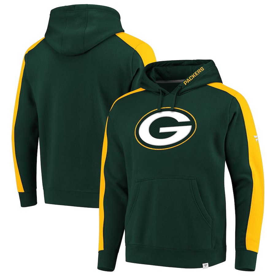 Green Bay Packers NFL Pro Line by Fanatics Branded Iconic Pullover Hoodie  GreenGold