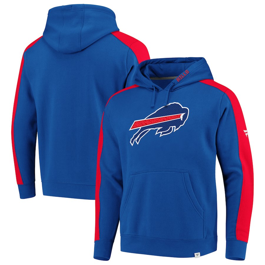 Buffalo Bills NFL Pro Line by Fanatics Branded Iconic Pullover Hoodie  RoyalRed