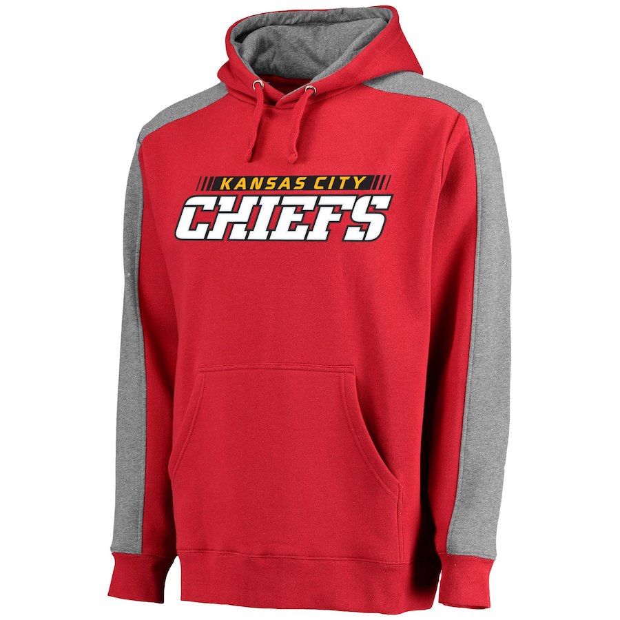 Kansas City Chiefs NFL Pro Line Westview Pullover Hoodie - Red