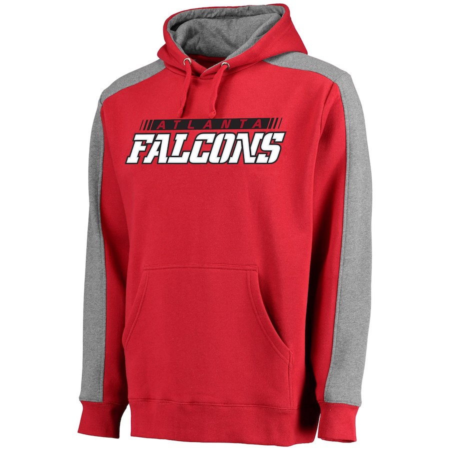 Atlanta Falcons NFL Pro Line Westview Pullover Hoodie - Red