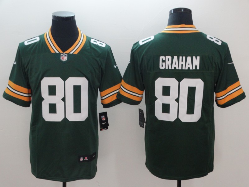 NFL Green Bay Packers #80 Graham Vapor Limited Jersey