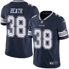 NFL Dallas Cowboys #38 Heath Vapor Limited Blue Jersey.jpeg