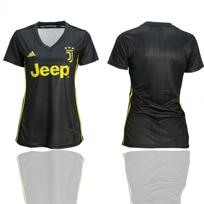 2018 Soccer Juventus Away Womens Jersey