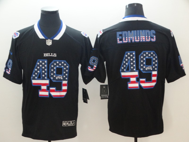 NFL Buffalo Bills #49 Edmonds Legand Flag Limited Jersey