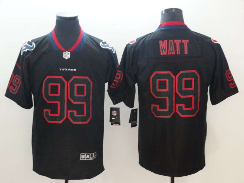 NFL Houston Texans #99 Watt Legand Shadow Limited Jersey