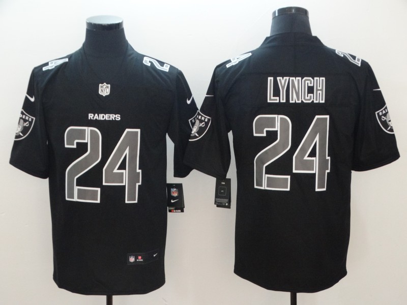 NFL Oakland Raiders #24 Lynch Light Out Limited Jersey