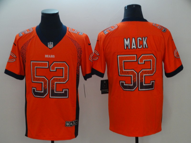 NFL Chicago Bears #52 Mack Drift Fashion Limited Jersey
