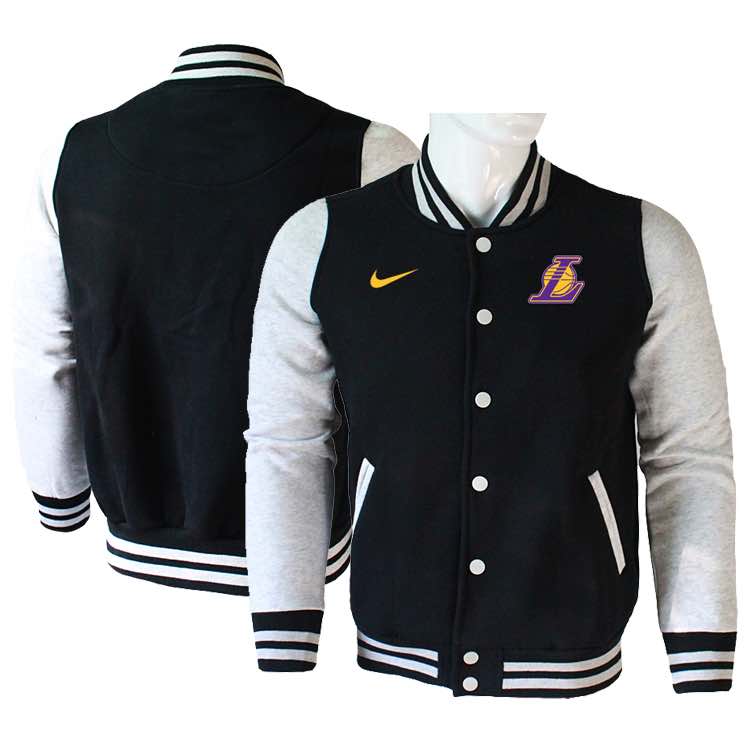NBA Los Angeles Lakers Black Jacket
