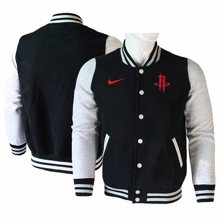NBA Houston Rockets Black Jacket