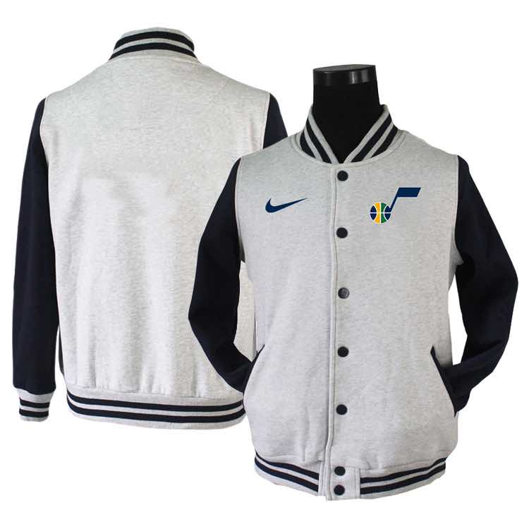 NBA Utah Jazz Grey Jacket