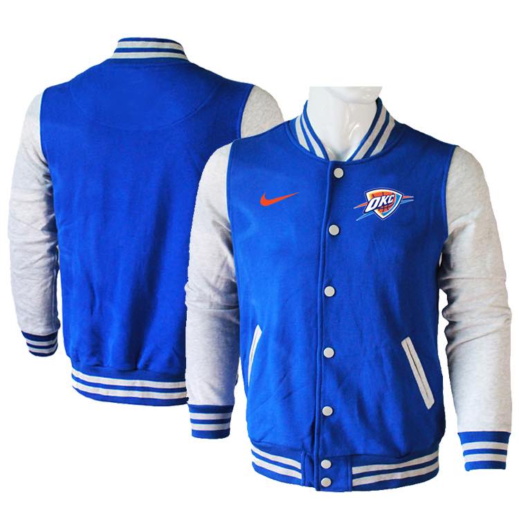 NBA Oklahoma City Thunder Blue Jacket