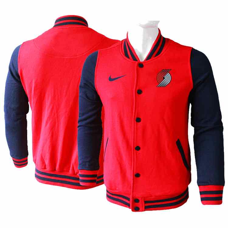 NBA Portland Trail Blazers Red Jacket